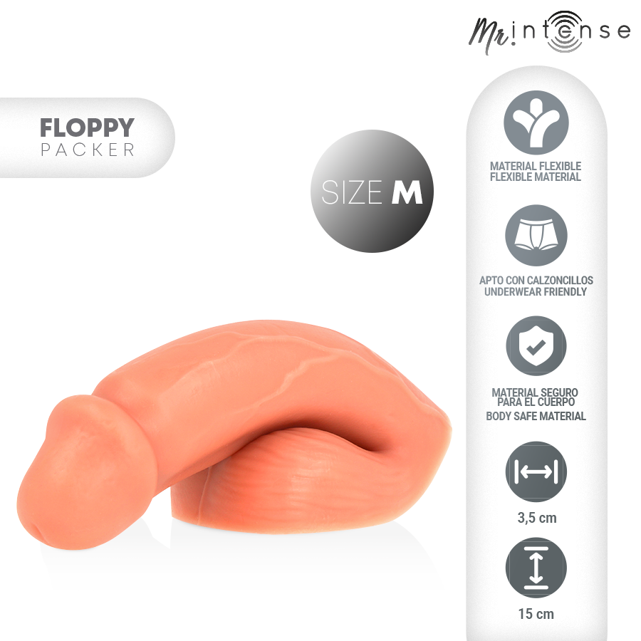 MR INTENSE – FLOPPY SIZE M REALISTIC PACKER