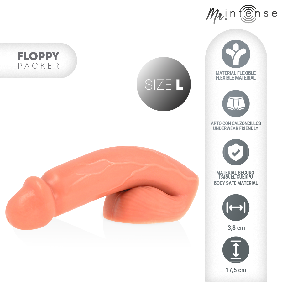 MR INTENSE – FLOPPY SIZE L REALISTIC PACKER