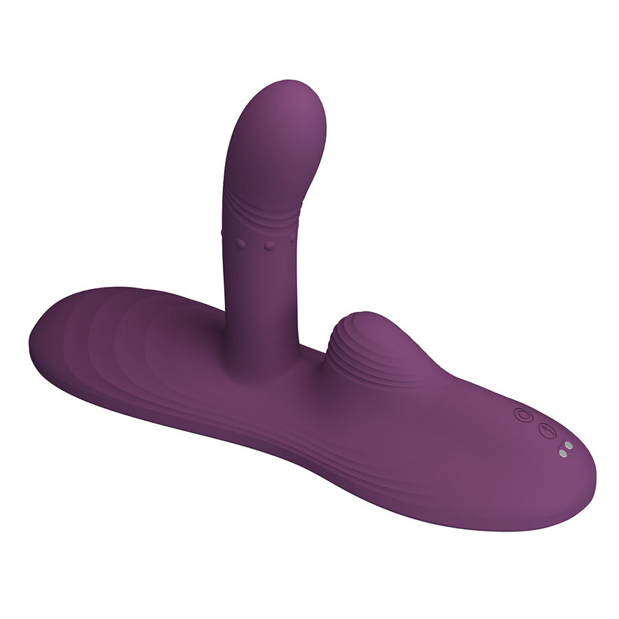 PRETTY LOVE - VIBRADOR DE SENTADO LUKA COM EFEITO DE CALOR E CONTROLE REMOTO - Image 4