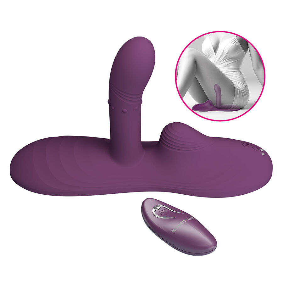 PRETTY LOVE - VIBRADOR DE SENTADO LUKA COM EFEITO DE CALOR E CONTROLE REMOTO - Image 5