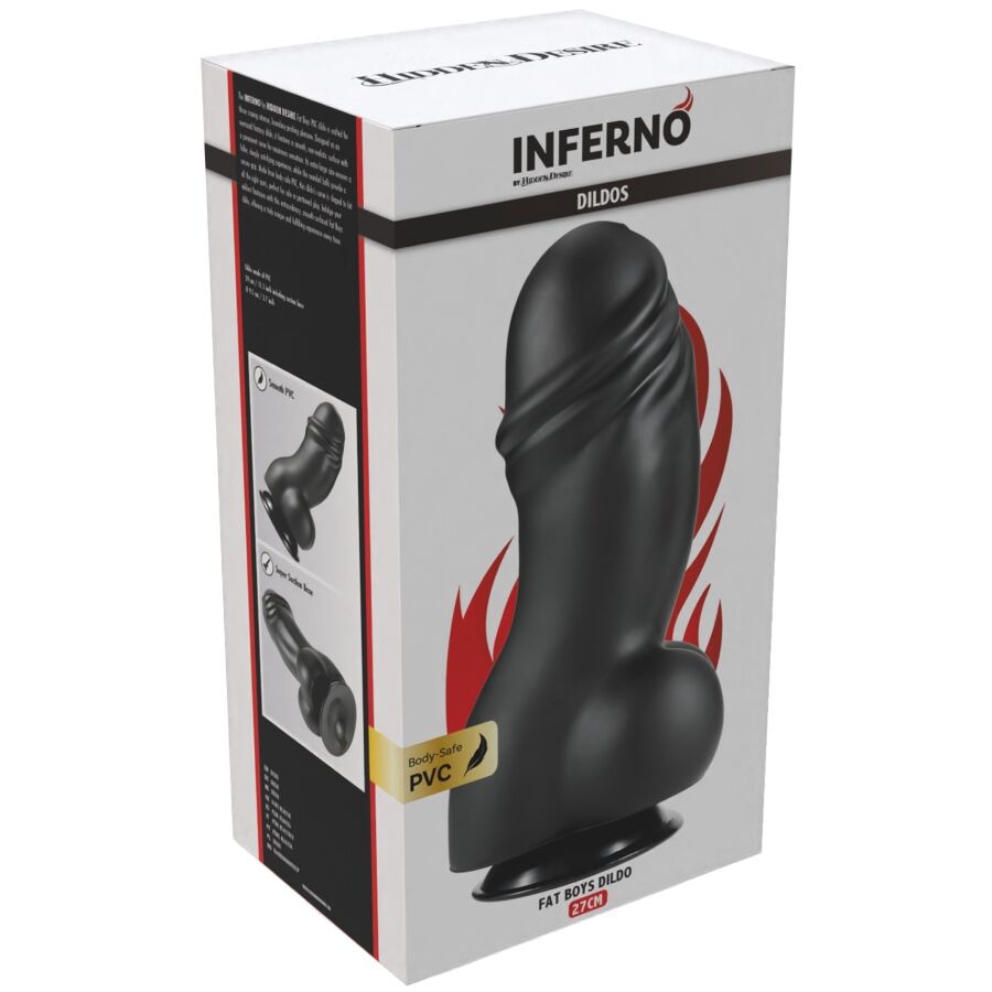 DESEJO OCULTO - DILDO INFERNO FAT BOYS 27 CM - Image 8