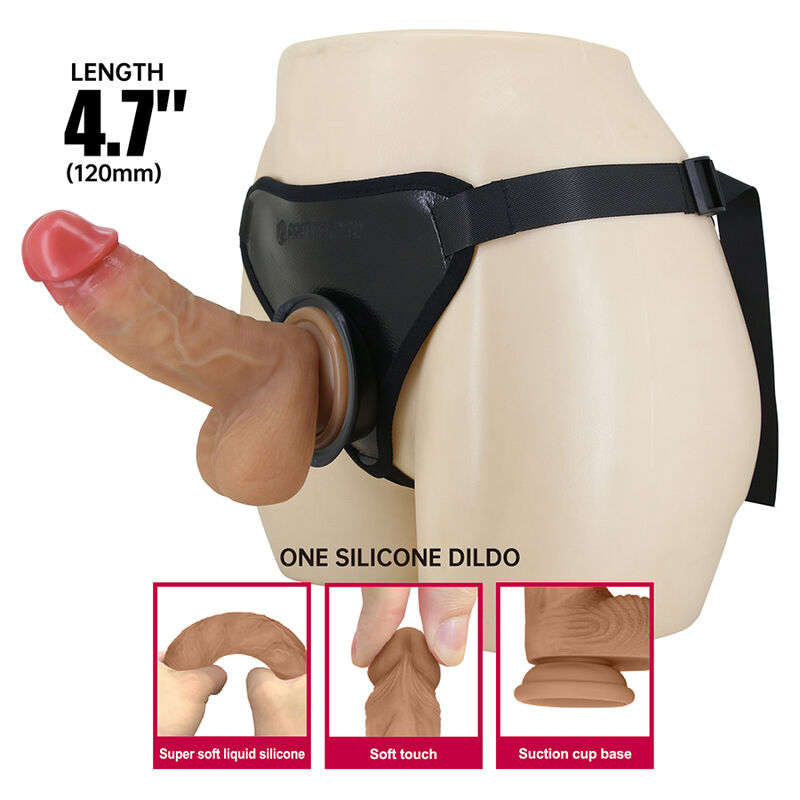PRETTY LOVE – ARNÊS UNIVERSAL COM DILDO REALISTA
