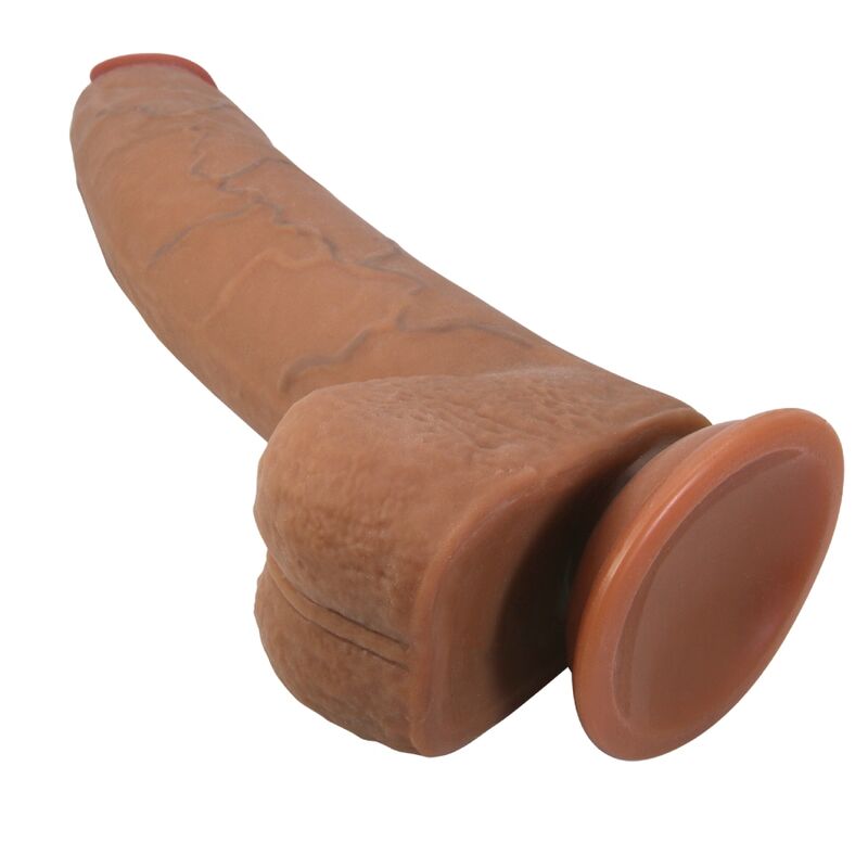 PRETTY LOVE – EVANDER DILDO FLEXÍVEL REALISTA COM VENTOSA 23 CM -Ø- 4,9 CM
