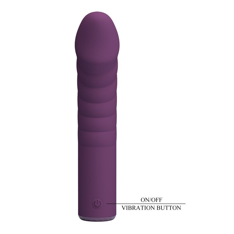 PRETTY LOVE – VIBRADOR RECARREGÁVEL RYLAND COM 10 FUNÇÕES – ROXO