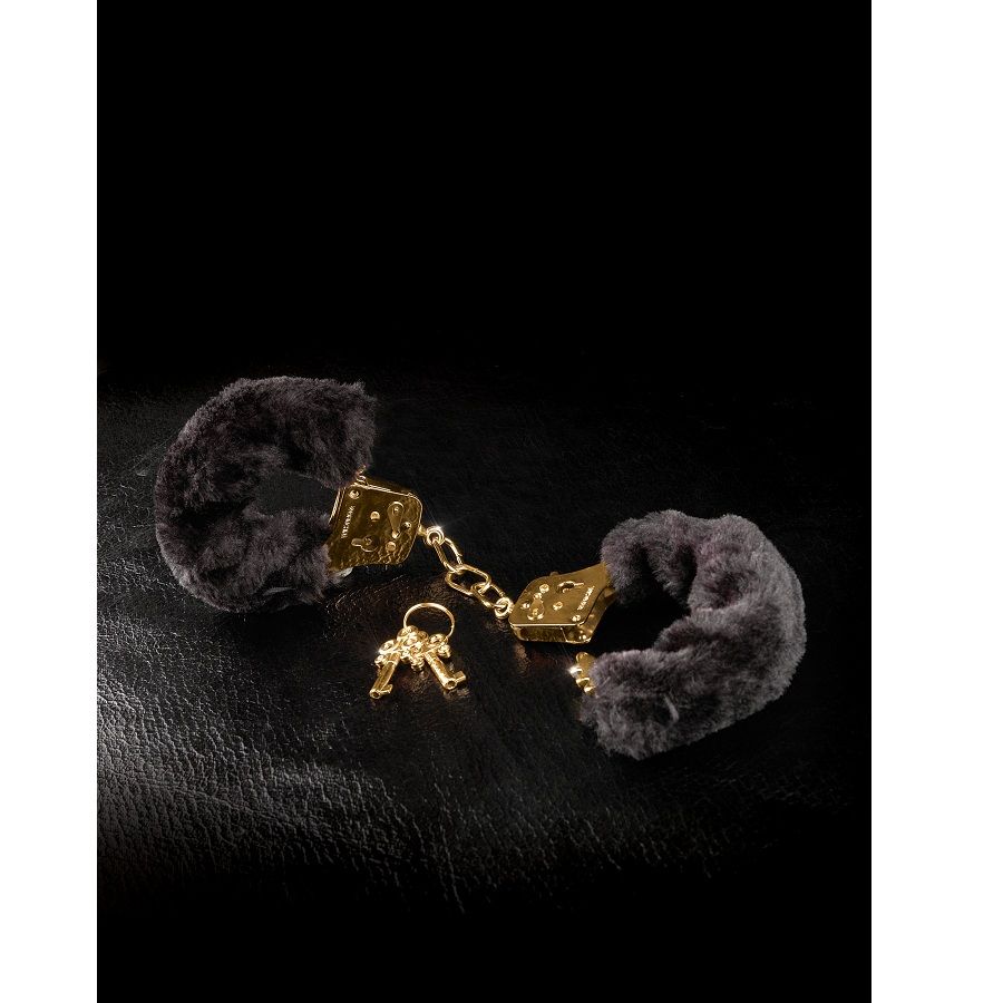 FETICHE FANTASIA OURO - ALGEMAS DE LUXO COM PELUDOS - Image 3