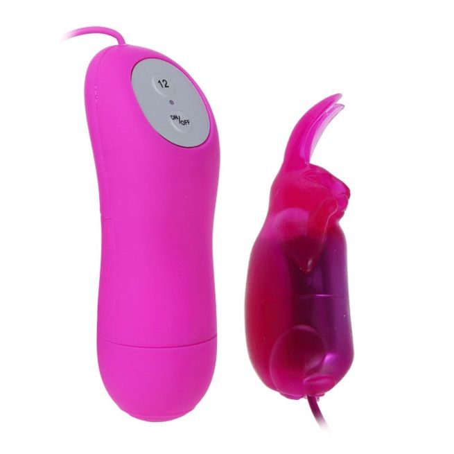 BAILE – VIBRADOR COELHINHO SECRETO FOFO COM 12 VELOCIDADES