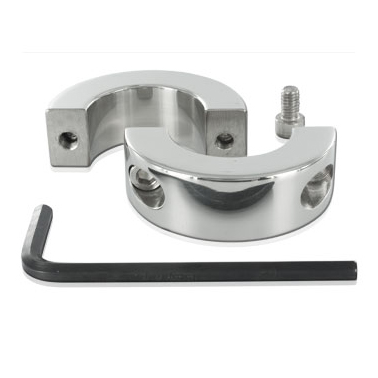 METAL HARD – Anel testicular em aço inoxidável 40mm