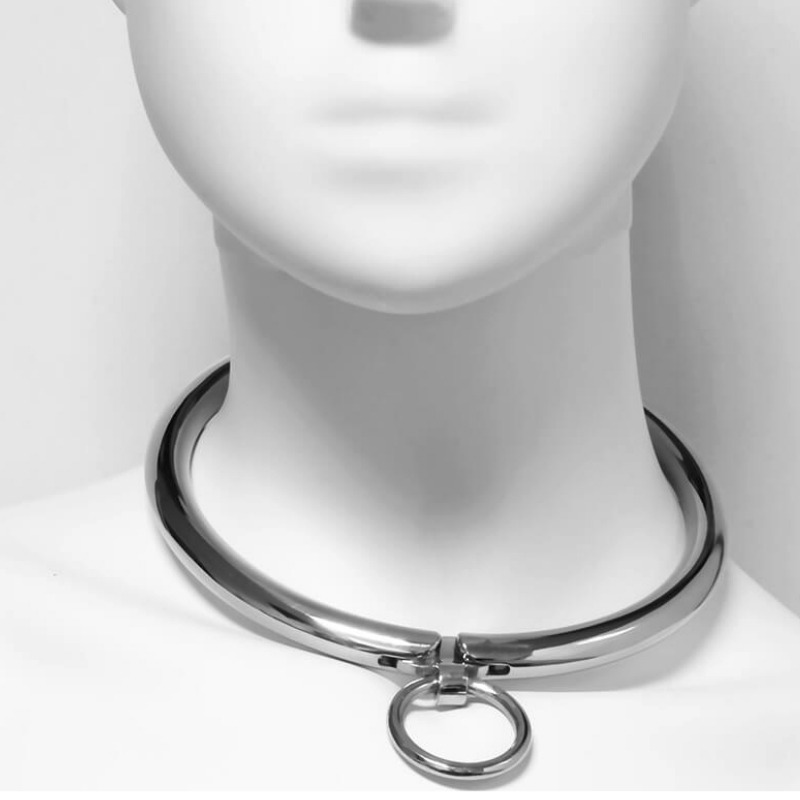 METAL HARD – COLAR DE METAL COM FECHO DE COMBINAÇÃO 10,5 CM