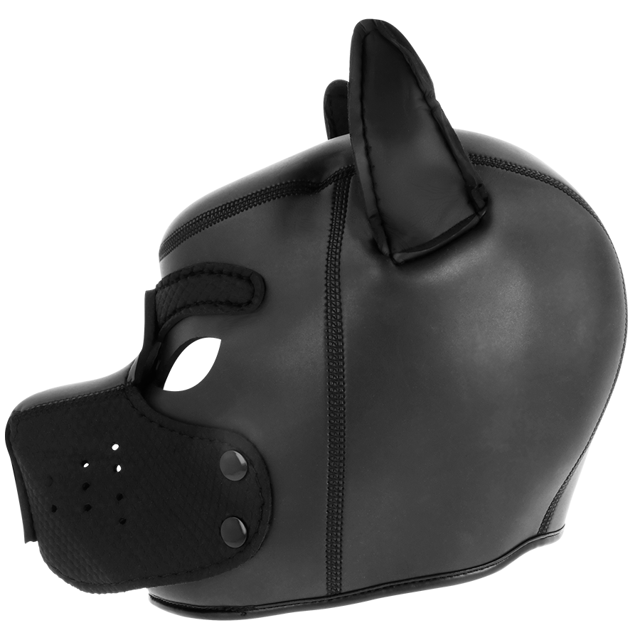 Escuridão – Máscara de Neoprene para Cães com Focinheira Removível M