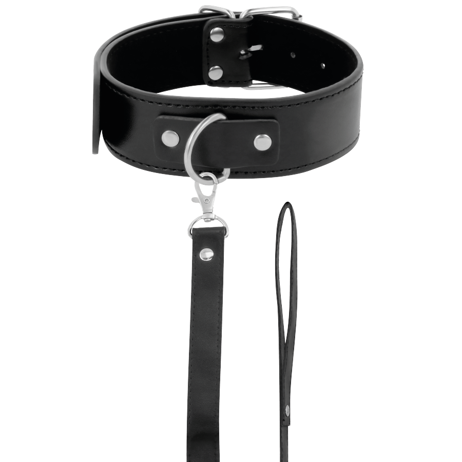 COLAR DARKNESS – POSTURE COM CORRENTE DE COURO