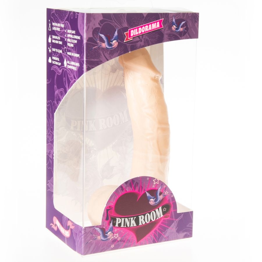 ROSA – CONNOR DILDO REALISTA COR DE CARNE 16 CM