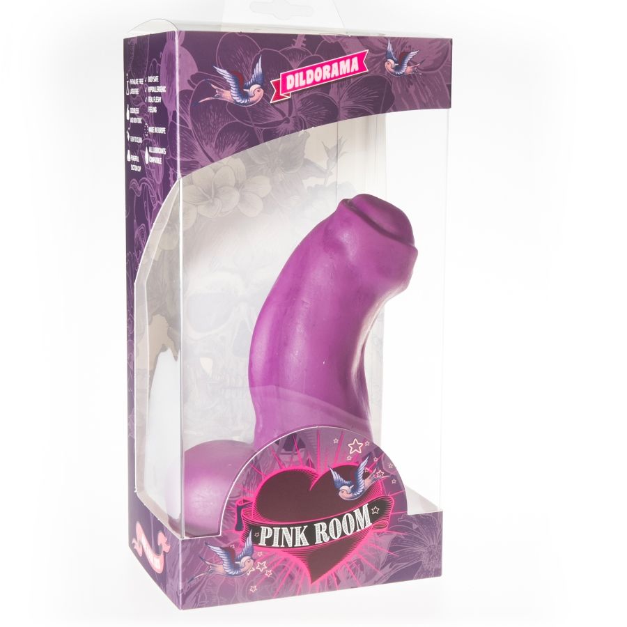 PINK ROOM - NESTOR DILDO REALISTA ROXO 16,5 CM - Image 2