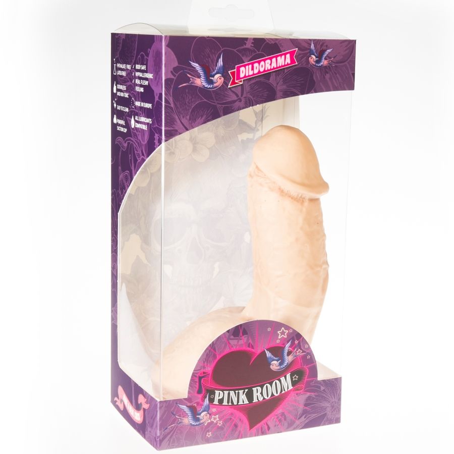 ROSA – ELIAN DILDO REALISTA COR DE CARNE 17,5 CM
