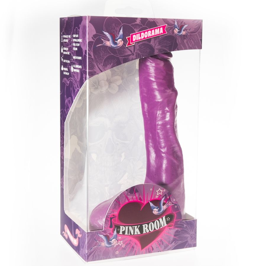 ROSA – NILO DILDO REALISTA ROXO 23 CM