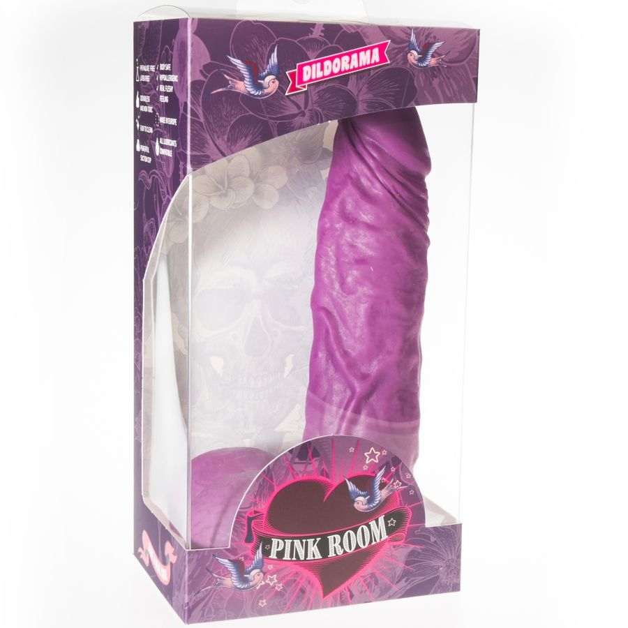 ROSA – DILDO REALISTA CHEMS ROXO 20 CM