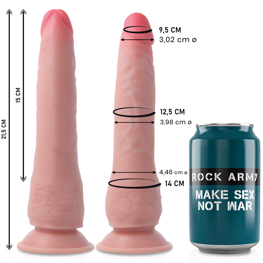 ROCKARMY – CRUSADER DE DUPLA DENSIDADE 21,5 CM -O- 4,46 CM