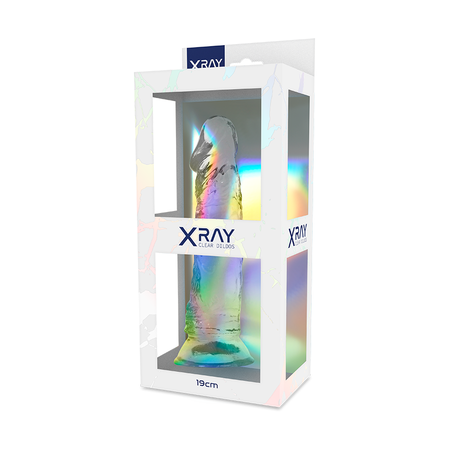 RAIO-X – PÊNIS TRANSPARENTE 19 CM -O- 4 CM