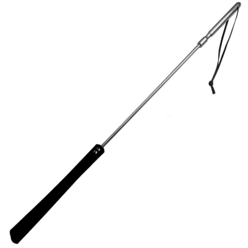 METAL HARD – CHICOTE ORIGINAL DE COURO E METAL 70CM