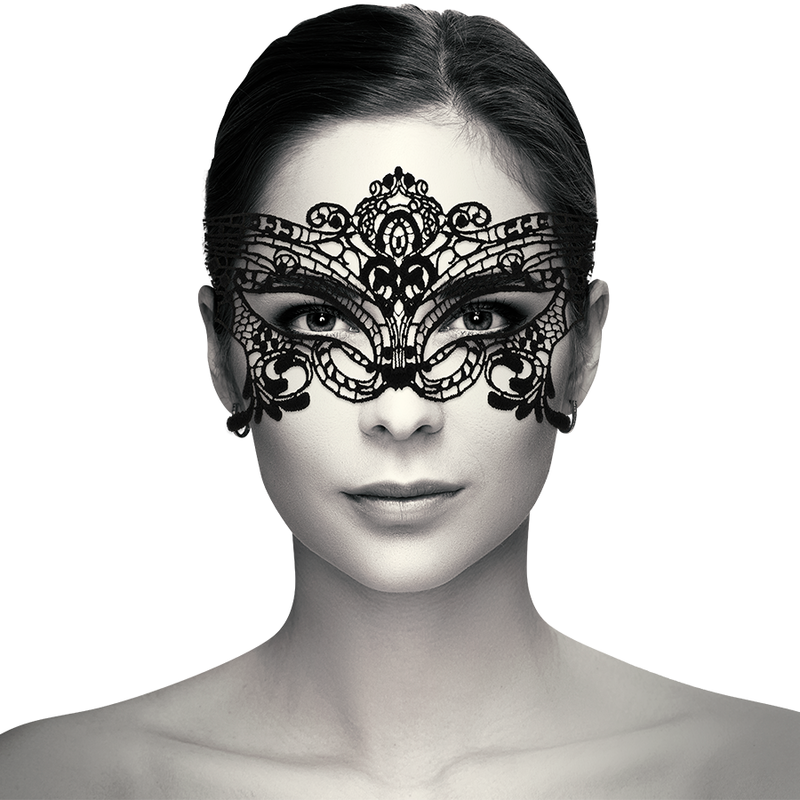 COQUETTE CHIC DESIRE – MÁSCARA DE RENDA PRETA