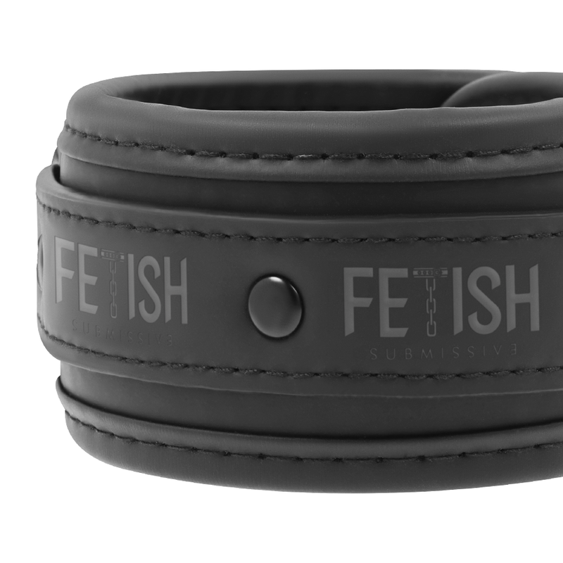 FETICHE SUBMISSIVO - ALGEMAS DE COURO VEGANO COM FORRO DE NOPRENE - Image 4