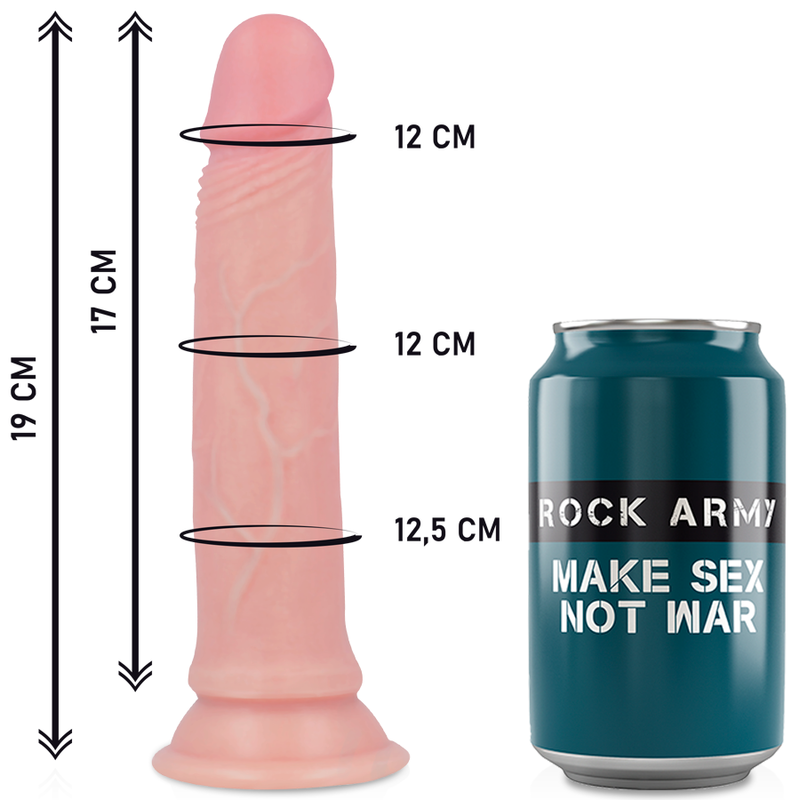 ROCKARMY - ARSENAL + DILDO DE SILICONE LÍQUIDO PREMIUM AVENGER 19 CM -O- 3,98 CM - Image 3