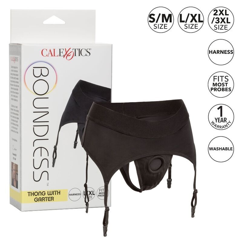 CALEXOTICS – CALCINHA FIO DENTAL BOUNDLESS COM LIGA G/GG