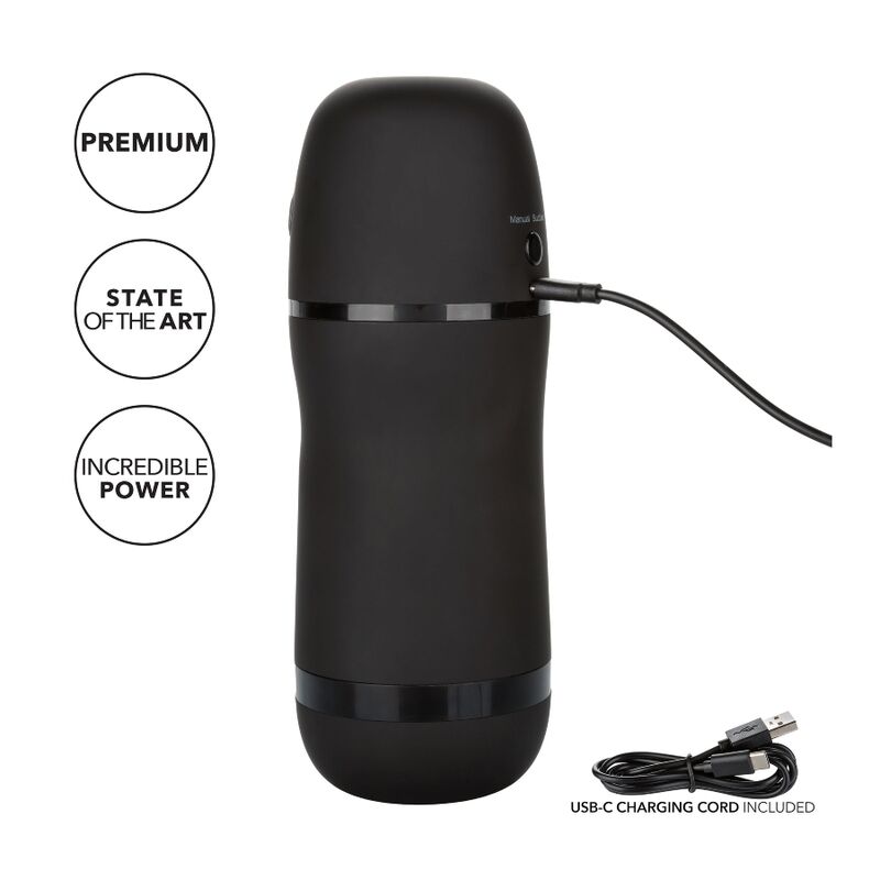 CALEXOTICS - OPTIMUM POWER VIBRATING SUCTION MASTURBATOR - Image 8