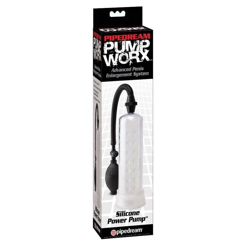 PUMP WORX – BOMBA DE SILICONE TRANSPARENTE