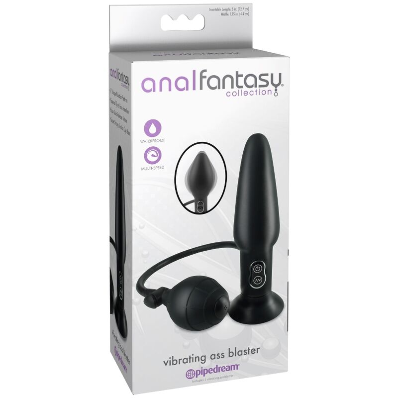 FANTASIA ANAL - VIBRADOR INFLÁVEL PLUG - Image 3