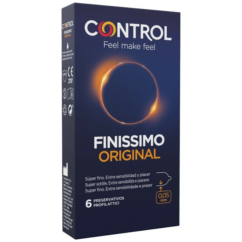 CONTROLE – FINISSIMO ORIGINAL 6 UNIDADES
