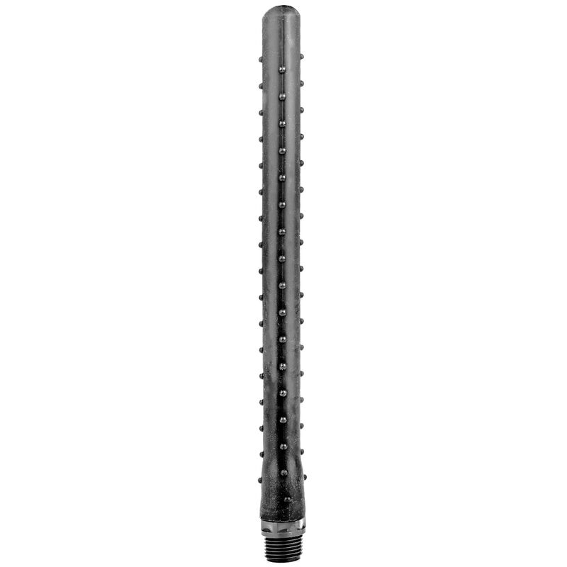 TODO PRETO – DUCHA ANAL DE SILICONE COM RELEVO 27 CM