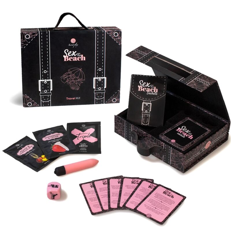 SECRETPLAY – KIT DE VIAGEM SEX ON THE BEACH (ES/EN/DE/FR/NL/PT)