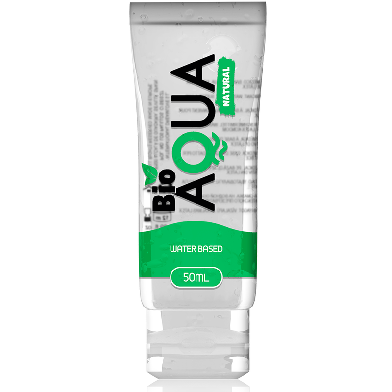 BIOAQUA – LUBRIFICANTE À BASE DE ÁGUA COM INGREDIENTES NATURAIS 50 ML