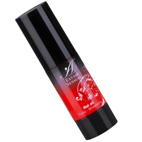 EXTASE SENSUAL – ÓLEO ESTIMULANTE DE CALOR DE MORANGO 30 ML