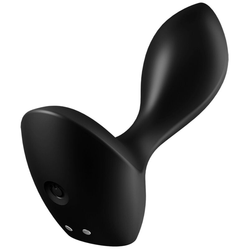 SATISFYER – PLUG VIBRATÓRIO PARA AMANTE DE FUNDO À COSTAS PRETO