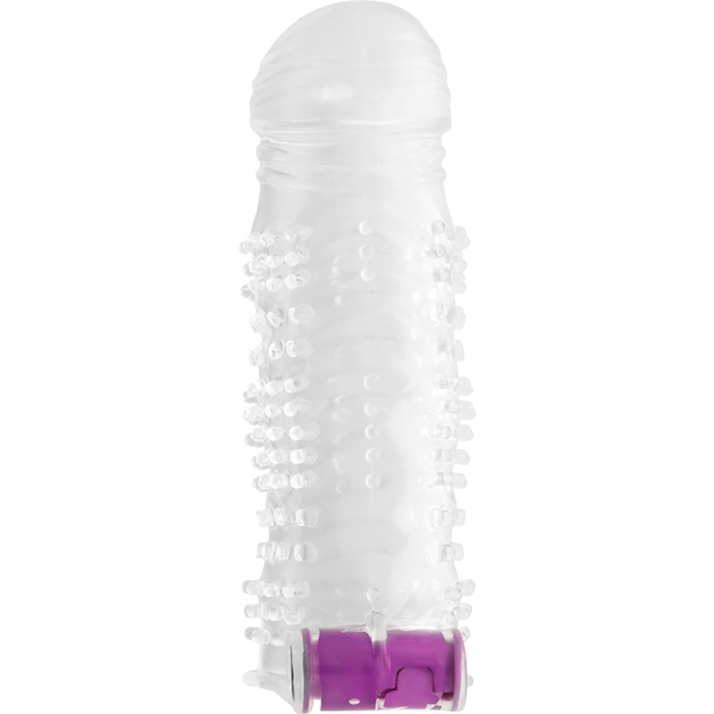OHMAMA – CAPA PENIANA TEXTURIZADA COM VIBRADOR BALA