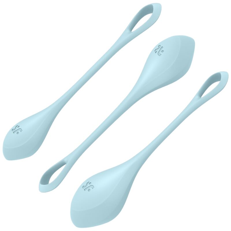 SATISFYER – KIT DE TREINAMENTO YONI POWER 2 AZUL