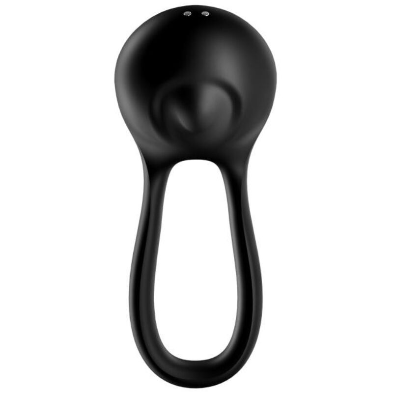 SATISFYER – VIBRADOR ANEL MAJESTIC DUO PRETO