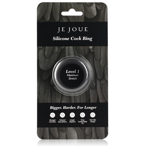 I PLAY - ANEL PENIANO DE SILICONE COM MÁXIMA ELASTICIDADE - PRETO - Image 6