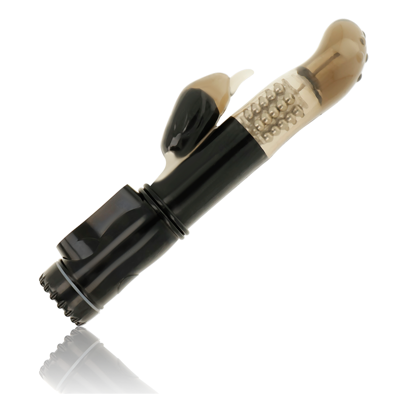 OHMAMA – VIBRADOR ROTATOR COM ESTIMULADOR DE CLITÓRIS DE LFIN
