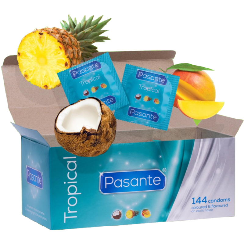 PASANTE – CAMISINHAS SABORES TROPICAIS 144 UNIDADES