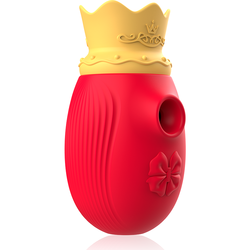 INTENSE – ESTIMULADOR DE CLITÓRIS COM 10 MODOS DE SUCÇÃO E LAMBIDA – VERMELHO