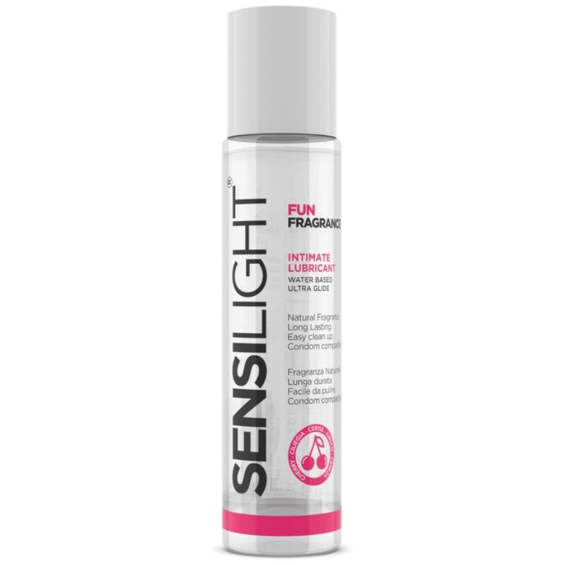 INTIMATELINE - SENSILIGHT LUBRIFICANTE À BASE DE ÁGUA CEREJA 60 ML