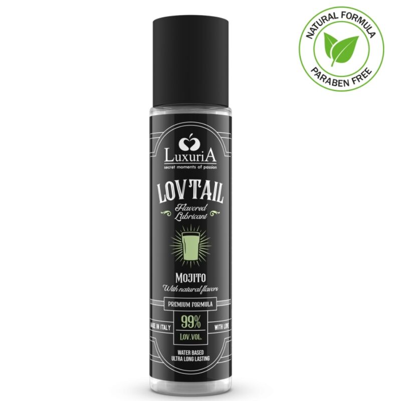 INTIMATELINE – LUBRIFICANTE À BASE DE ÁGUA LUXURIA LOVTAIL MOJITO 60 ML