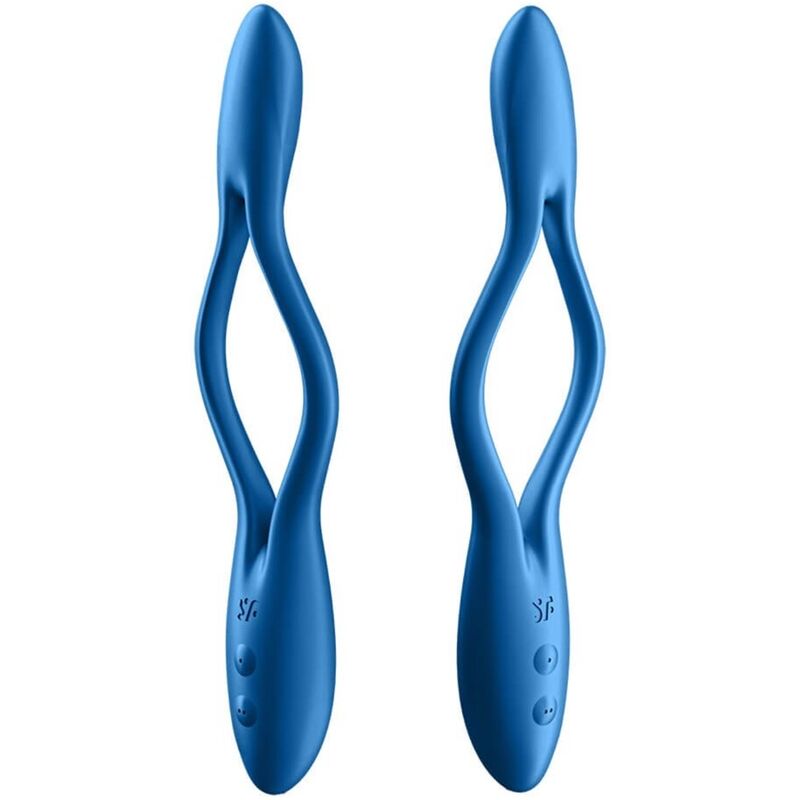 SATISFYER – VIBRADOR MULTIFUNCIONAL AZUL