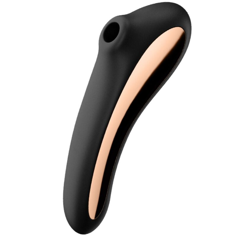 SATISFYER – VIBRADOR DUAL KISS AIR PULSE PRETO
