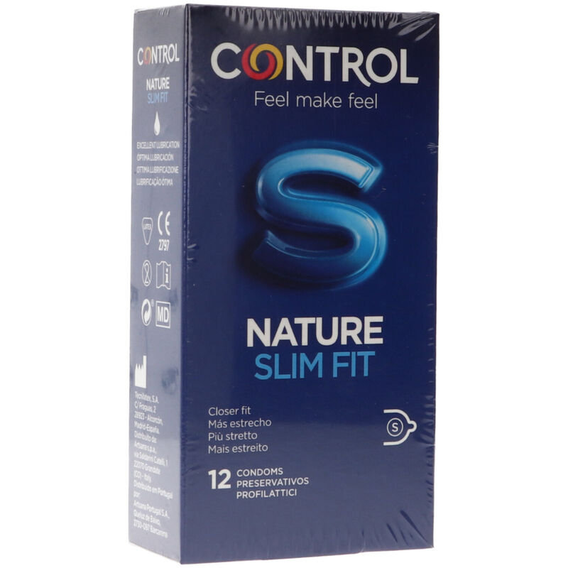 CONTROLE – NATUREZA SLIM FIT 12 UNIDADES