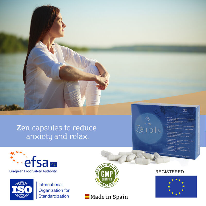500 CÁPSULAS DE COSMÉTICOS – ZEN PILLS PARA REDUZIR A ANSIEDADE