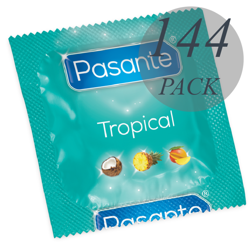 PASSANDO – CAMISINHAS TROPICAL EMBALAGEM COM 144 UNIDADES