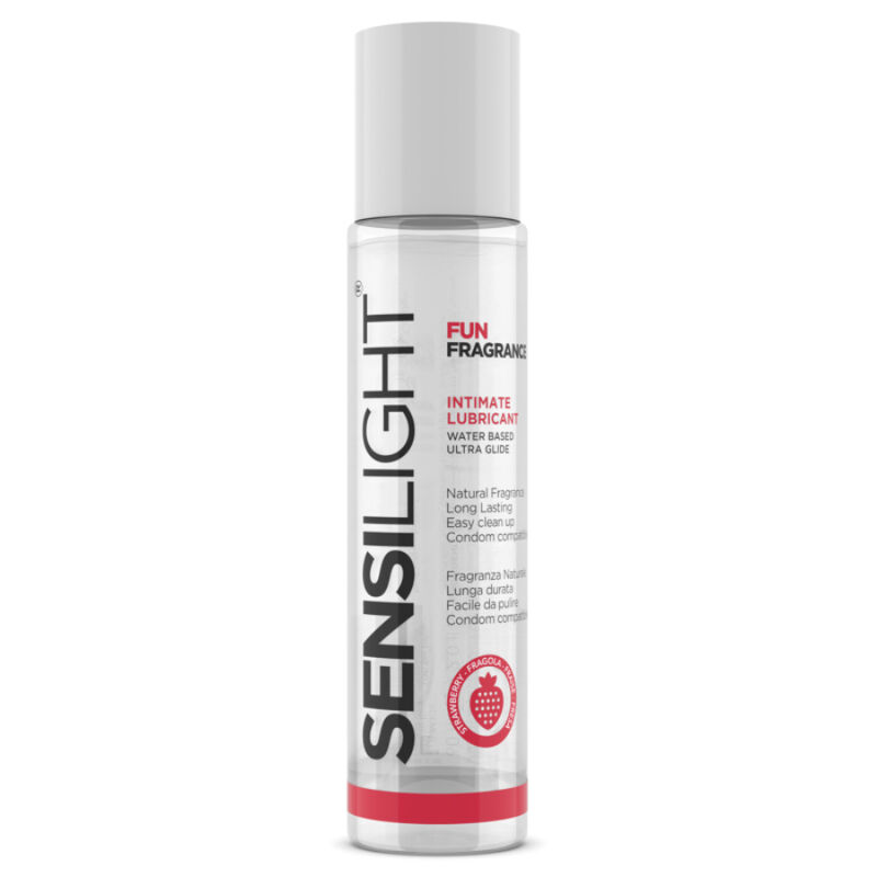 INTIMATELINE - SENSILIGHT LUBRIFICANTE À BASE DE ÁGUA MORANGO 60 ML